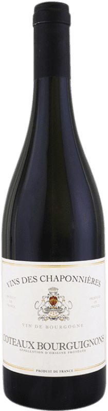 12,95 € Free Shipping | Red wine Paquet Vins de Chaponnieres A.O.C. Coteaux-Bourguignons Burgundy France Gamay Bottle 75 cl