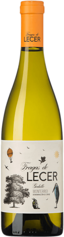 9,95 € Envío gratis | Vino blanco Fragas do Lecer D.O. Monterrei Galicia España Godello Botella 75 cl