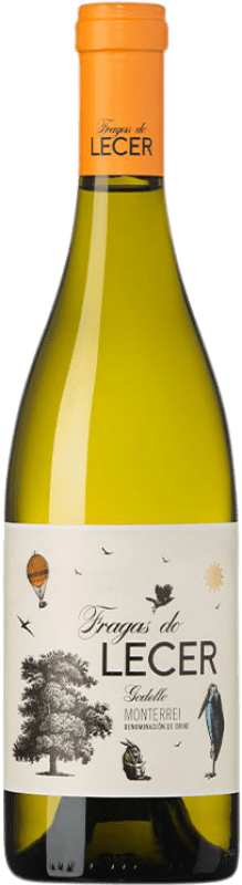 8,95 € Kostenloser Versand | Weißwein Fragas do Lecer D.O. Monterrei Galizien Spanien Godello Flasche 75 cl