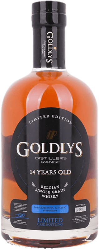 66,95 € Envio grátis | Whisky Single Malt Goldlys Range Madeira Bélgica 14 Anos Garrafa 70 cl