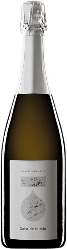 25,95 € Envío gratis | Espumoso blanco Gota de Mundo Brut D.O.C.G. Franciacorta Lombardia Italia Pinot Negro, Chardonnay Botella 75 cl