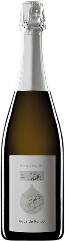 29,95 € 免费送货 | 白起泡酒 Gota de Mundo 香槟 D.O.C.G. Franciacorta 伦巴第 意大利 Pinot Black, Chardonnay 瓶子 75 cl