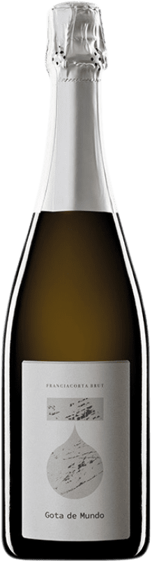 24,95 € Spedizione Gratuita | Spumante Bianco Gota de Mundo Brut D.O.C.G. Franciacorta lombardia Italia Pinot Nero, Chardonnay 75 cl