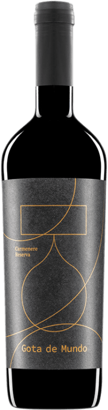19,95 € 送料無料 | 赤ワイン Gota de Mundo I.G. Valle de Colchagua コルチャグアバレー チリ Carmenère ボトル 75 cl