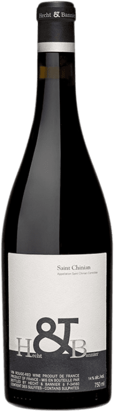 18,95 € Free Shipping | Red wine Hecht & Bannier Saint Chinian I.G.P. Vin de Pays Languedoc Languedoc France Syrah, Grenache, Mourvèdre Bottle 75 cl