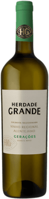 9,95 € Бесплатная доставка | Белое вино Herdade Grande Gerações Branco I.G. Alentejo Алентежу Португалия Albariño, Verdello бутылка 75 cl