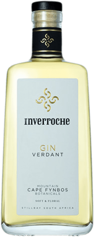 58,95 € Бесплатная доставка | Джин Inverroche Verdant Южная Африка бутылка 70 cl