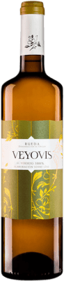 6,95 € Kostenloser Versand | Weißwein Javier Ruiz Veyovis sobre Lías D.O. Rueda Kastilien und León Spanien Verdejo Flasche 75 cl