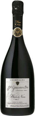54,95 € Kostenloser Versand | Weißer Sekt JM. Gobillard Blanc de Noirs Brut A.O.C. Champagne Champagner Frankreich Pinot Schwarz, Pinot Meunier Flasche 75 cl