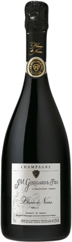 43,95 € Envio grátis | Espumante branco JM. Gobillard Blanc de Noirs Brut A.O.C. Champagne Champagne França Pinot Preto, Pinot Meunier Garrafa 75 cl