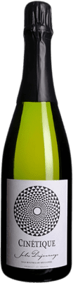 19,95 € 免费送货 | 玫瑰气泡酒 Jules Desjourneys Rosé Cinétique 法国 Gamay 瓶子 75 cl