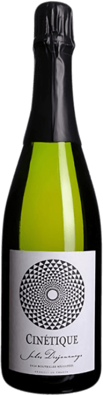 19,95 € Envío gratis | Espumoso rosado Jules Desjourneys Rosé Cinétique Francia Gamay Botella 75 cl