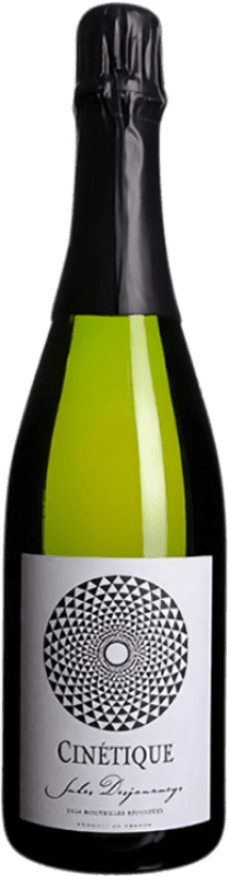 23,95 € Free Shipping | Rosé sparkling Jules Desjourneys Rosé Cinétique France Gamay Bottle 75 cl