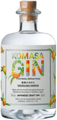 41,95 € Envio grátis | Genever Gin Komasa Komikan Craft Japão Garrafa Medium 50 cl