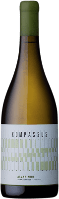 19,95 € Envio grátis | Vinho branco Kompassus D.O.C. Bairrada Portugal Albariño Garrafa 75 cl