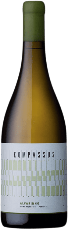 19,95 € Spedizione Gratuita | Vino bianco Kompassus D.O.C. Bairrada Portogallo Albariño Bottiglia 75 cl