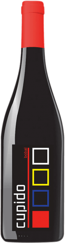 18,95 € Free Shipping | Red wine La Cepa de Pelayo Cupido D.O. Manchuela Castilla la Mancha Spain Bobal Bottle 75 cl