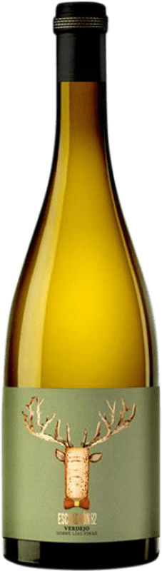 10,95 € Envio grátis | Vinho branco La Quinta Escuadrón 82 sobre Lías D.O. Rueda Castela e Leão Espanha Verdejo Garrafa 75 cl