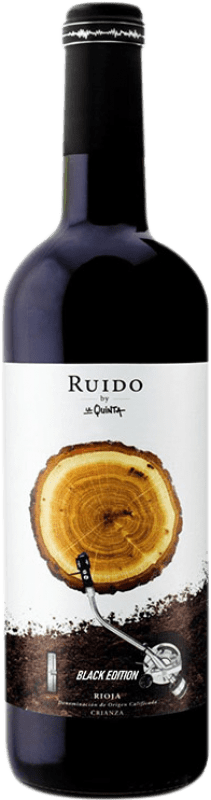 11,95 € Spedizione Gratuita | Vino rosso La Quinta Ruido Black Edition Crianza D.O.Ca. Rioja La Rioja Spagna Tempranillo, Grenache, Graciano, Mazuelo Bottiglia 75 cl