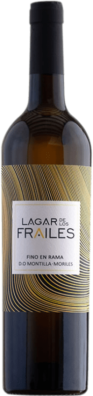 14,95 € Envio grátis | Vinho fortificado Lagar de los Frailes Fino en Rama D.O. Montilla-Moriles Andaluzia Espanha Pedro Ximénez Garrafa 75 cl