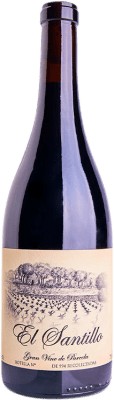 39,95 € Envío gratis | Vino Tinto Las Calzadas El Santillo D.O. Ribera del Duero Castilla la Mancha España Bobal, Cencibel Eco — Ecológico Botella 75 cl