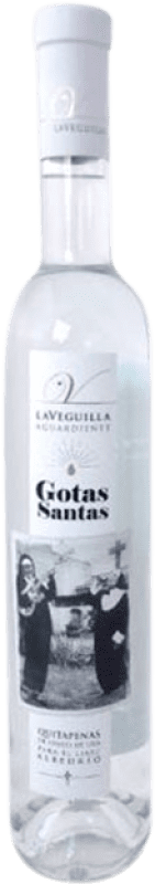 19,95 € Envio grátis | Aguardente Orujo Laveguilla Gotas Santas Espanha Garrafa Medium 50 cl