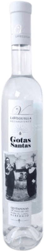 15,95 € Free Shipping | Pomace Brandy Laveguilla Gotas Santas Spain Medium Bottle 50 cl