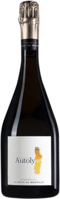 75,95 € Kostenloser Versand | Weißer Sekt Le Brun de Neuville Autolyse Double A.O.C. Champagne Champagner Frankreich Chardonnay Flasche 75 cl
