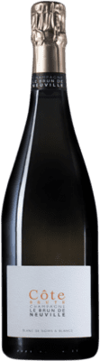 35,95 € Envio grátis | Espumante branco Le Brun de Neuville Côte Brute A.O.C. Champagne Champagne França Pinot Preto, Chardonnay Garrafa 75 cl