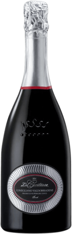 19,95 € Kostenloser Versand | Weißer Sekt Le Contesse Brut — Herb D.O.C.G. Prosecco di Conegliano-Valdobbiadene Treviso Italien Glera Flasche 75 cl