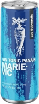 17,95 € Envio grátis | Gin Les Subversifs Gin Tonic Marie VIC Garrafa Terço 35 cl