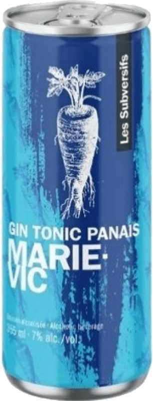 17,95 € Бесплатная доставка | Напитки и миксеры Les Subversifs Gin Tonic Marie VIC Алюминиевая банка 35 cl