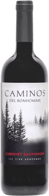19,95 € Бесплатная доставка | Красное вино Bonhomme Caminos D.O. Valencia Сообщество Валенсии Испания Cabernet Sauvignon бутылка 75 cl