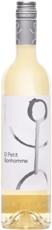 6,95 € Envío gratis | Vino blanco Bonhomme El Petit Orgánico Blanco D.O. Rueda Castilla y León España Verdejo Botella 75 cl