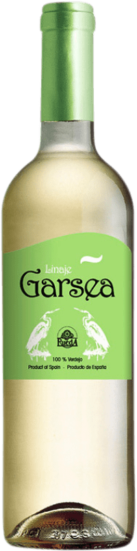 5,95 € 免费送货 | 白葡萄酒 Linaje Garsea D.O. Rueda 卡斯蒂利亚莱昂 西班牙 Verdejo — 维德霍 75 cl