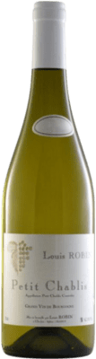 23,95 € Kostenloser Versand | Weißwein Louis Robin A.O.C. Petit-Chablis Burgund Frankreich Chardonnay Flasche 75 cl