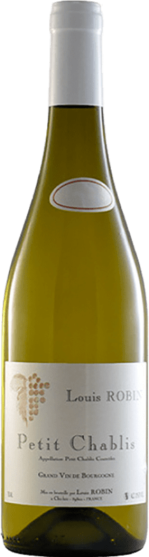 24,95 € Spedizione Gratuita | Vino Bianco Louis Robin A.O.C. Petit-Chablis Borgogna Francia Chardonnay 75 cl