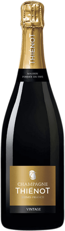 85,95 € Envío gratis | Espumoso blanco Thiénot Vintage A.O.C. Champagne Champagne Francia Pinot Negro, Chardonnay, Pinot Meunier Botella 75 cl