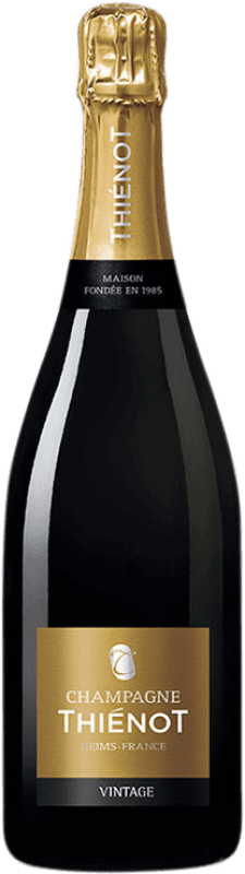 84,95 € Envoi gratuit | Vin Mousseux Blanc Thiénot Vintage A.O.C. Champagne Champagne France Pinot Noir, Chardonnay, Pinot Meunier Bouteille 75 cl