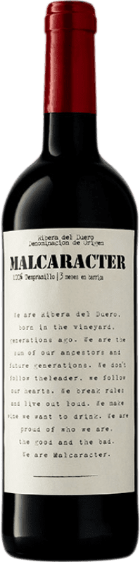 10,95 € Envío gratis | Vino tinto Malcaracter D.O. Ribera del Duero Castilla y León España Tempranillo Botella 75 cl