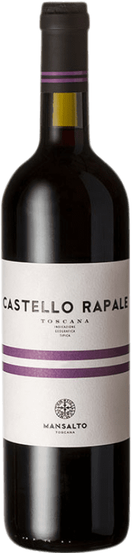 17,95 € 送料無料 | 赤ワイン Mansalto Castello Rapale I.G.T. Toscana トスカーナ イタリア Merlot, Cabernet Sauvignon, Sangiovese ボトル 75 cl