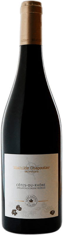 17,95 € 免费送货 | 红酒 Mathilde Chapoutier Sélection sin Sulfitos A.O.C. Côtes du Rhône 罗纳 法国 Syrah, Grenache 瓶子 75 cl