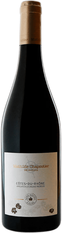 18,95 € Free Shipping | Red wine Mathilde Chapoutier Sélection sin Sulfitos A.O.C. Côtes du Rhône Rhône France Syrah, Grenache Bottle 75 cl