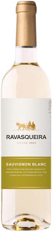 6,95 € Envio grátis | Vinho branco Monte da Ravasqueira I.G. Alentejo Alentejo Portugal Sauvignon Branca Garrafa 75 cl