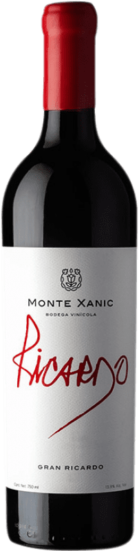 98,95 € Free Shipping | Red wine Monte Xanic Gran Ricardo Valle de Guadalupe California Mexico Merlot, Cabernet Sauvignon, Petit Verdot Bottle 75 cl