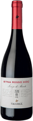 18,95 € Envío gratis | Vino tinto Nicosia Lenza di Munti Rosso D.O.C. Etna Sicilia Italia Nerello Mascalese, Nerello Cappuccio Botella 75 cl