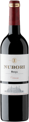8,95 € Envio grátis | Vinho Tinto Nubori Crianza D.O.Ca. Rioja La Rioja Espanha Tempranillo 75 cl