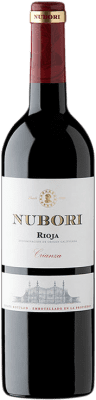8,95 € Spedizione Gratuita | Vino rosso Nubori Crianza D.O.Ca. Rioja La Rioja Spagna Tempranillo Bottiglia 75 cl