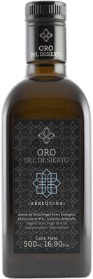 11,95 € Envío gratis | Aceite de Oliva Oro del Desierto Arbequina Botella Medium 50 cl