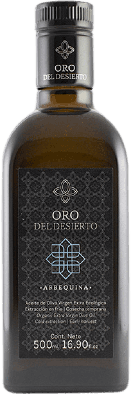 19,95 € 免费送货 | 橄榄油 Oro del Desierto EVOO 特级初榨 西班牙 Arbequina — 阿贝基纳 Eco — 生态 有机 天然 中瓶装 50 cl